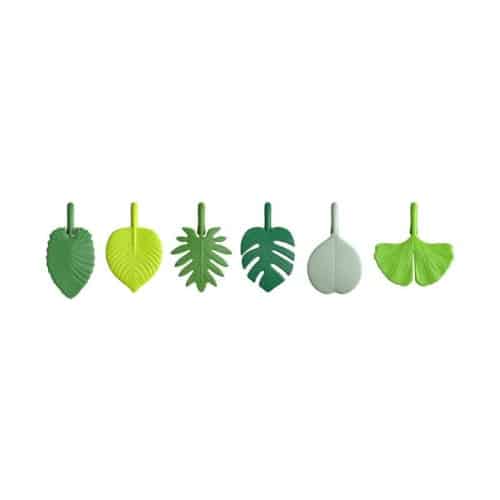 Marques verre feuilles